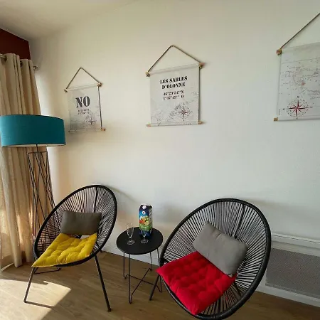 Grand 4 Pers, Balcon, Rénové, Proche Océan, - Fr-1-224c-160